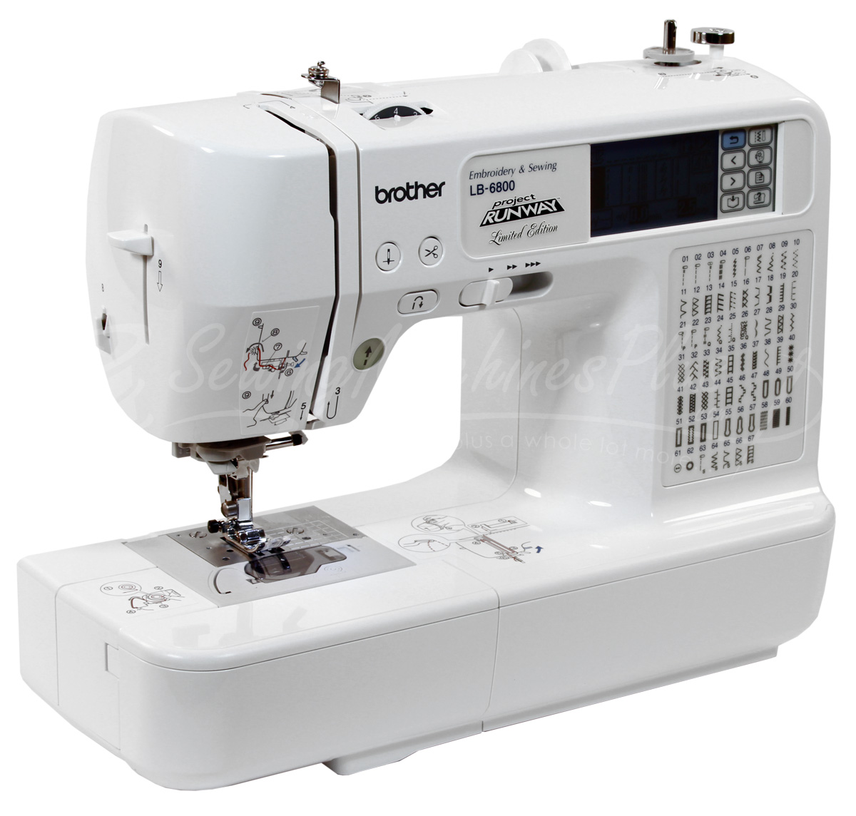 Brother LB6800PRW Project Runway Limited Edition Sewing & Embroidery