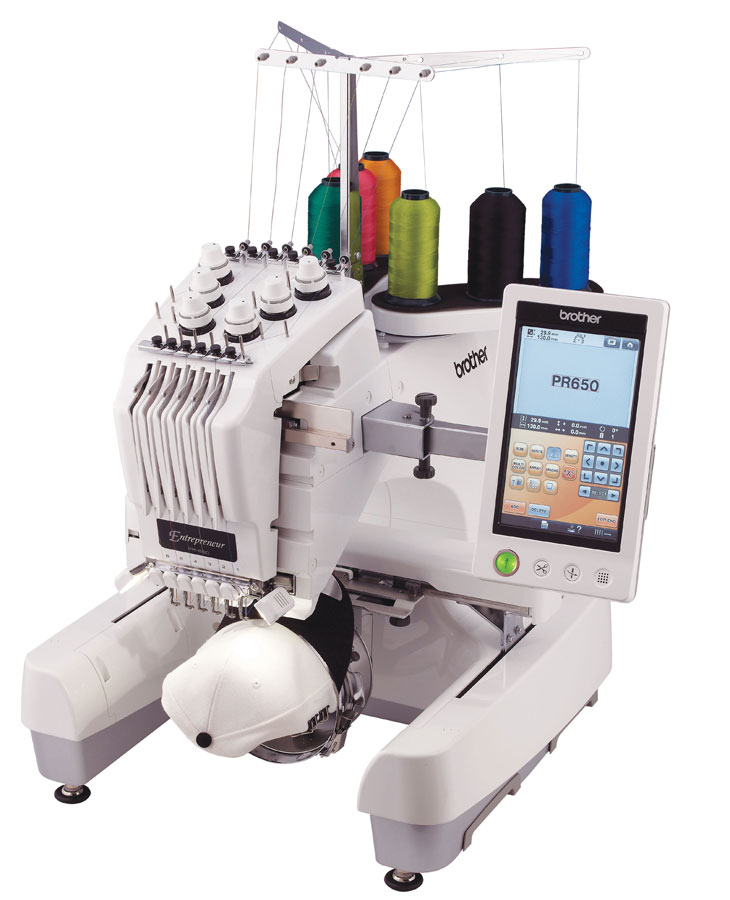 Brother Entrepreneur PR650 6 Needle 8x12 Embroidery Machine