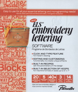 Brother ELS Embroidery Lettering Software