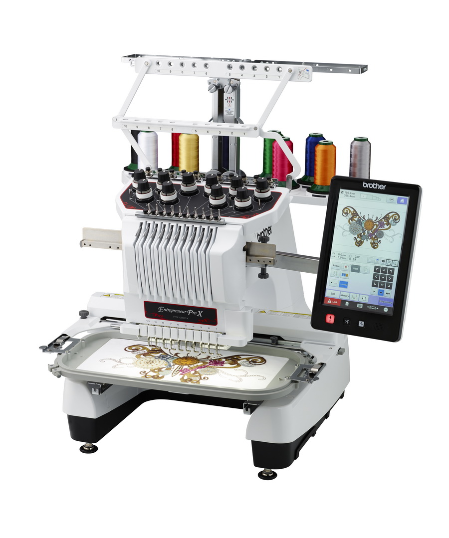 Brother Entrepreneur ProX PR1050X MultiNeedle Embroidery Machine