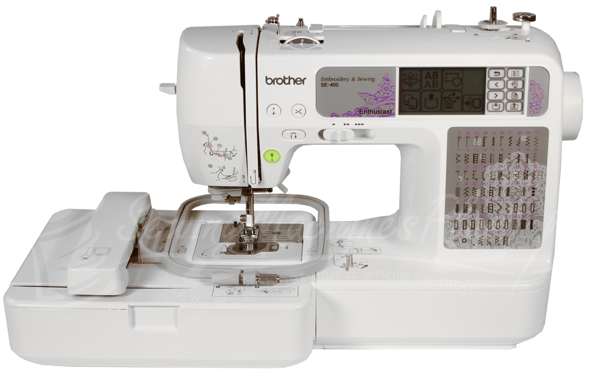 Brother SE400 FS Sewing Embroidery Machine with Computer Connectivity