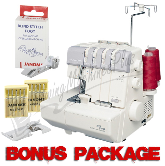 Janome 634D SelfThreading Serger MyLock 634D