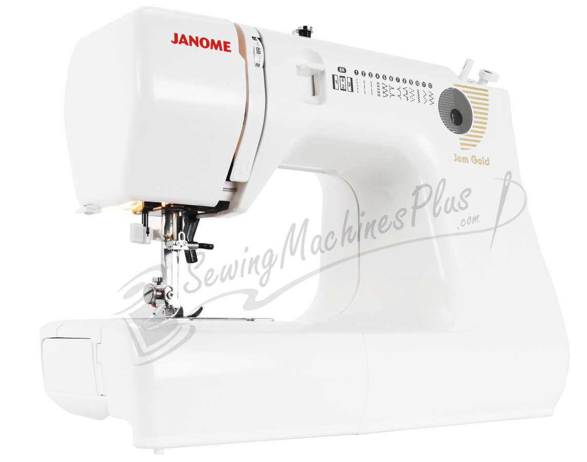 Janome Jem Gold 660 Lightweight Sewing Quilting Machine w/FREE BONUS