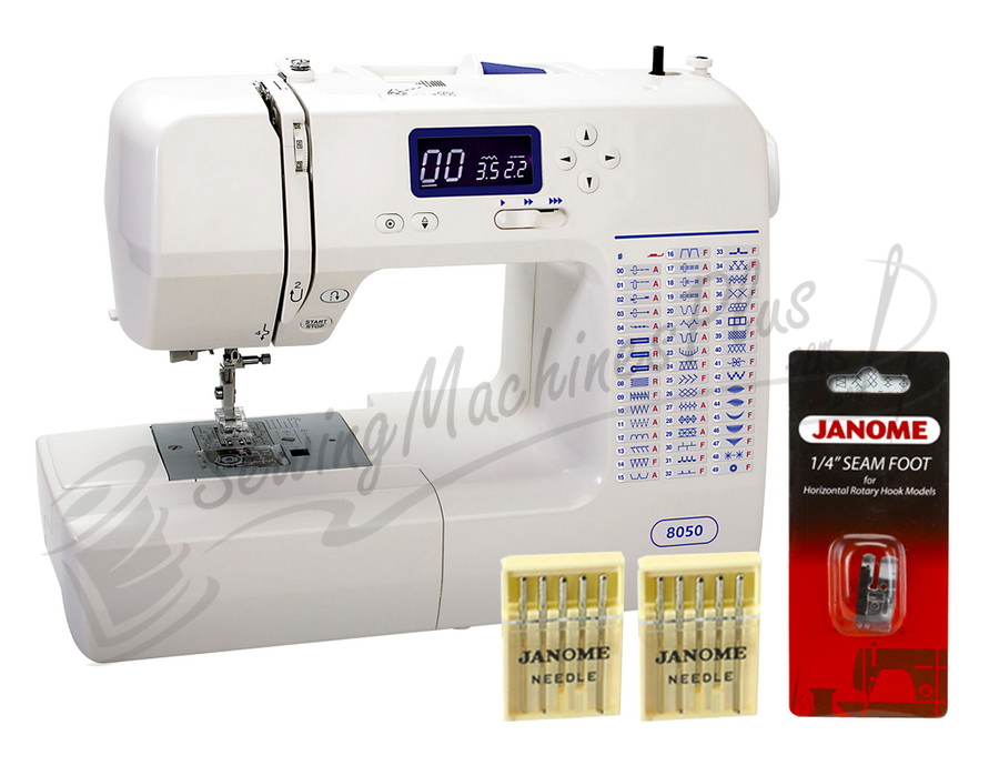 Janome 8050 Computerized Sewing Machine RF (Same as Janome DC1050)