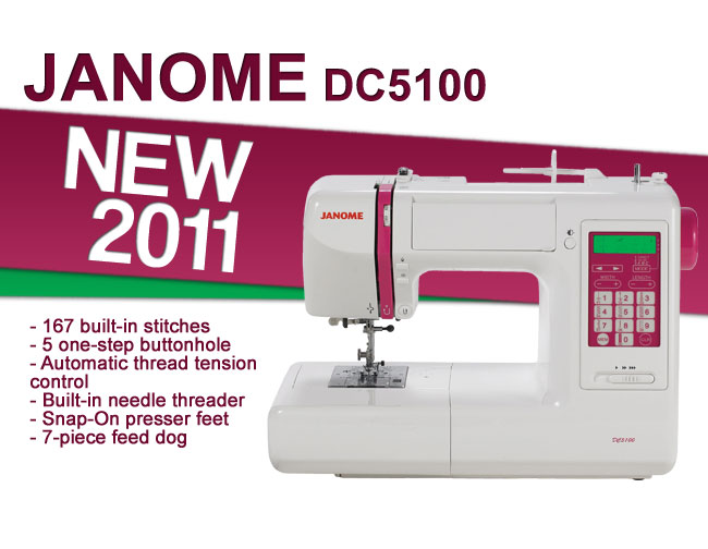 Janome DC5100 Computerized Sewing Machine eBay