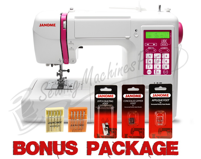 Janome DC5100 Computerized Sewing Machine w/ FREE BONUS