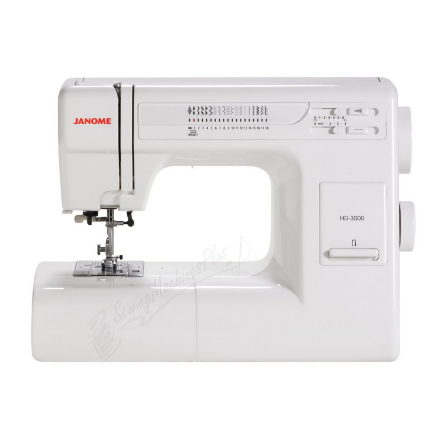 Janome HD3000 Heavy Duty Mechanical Sewing Machine