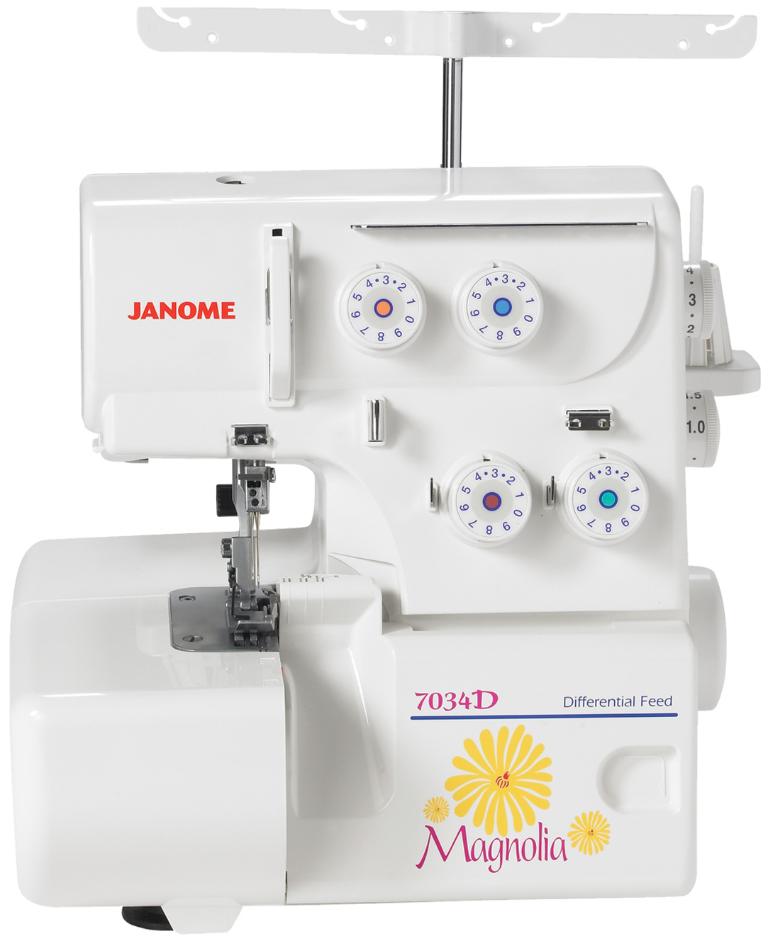 Janome Magnolia 7034D 3 & 4Thread Serger w/ Differential Feed & FREE BONUS