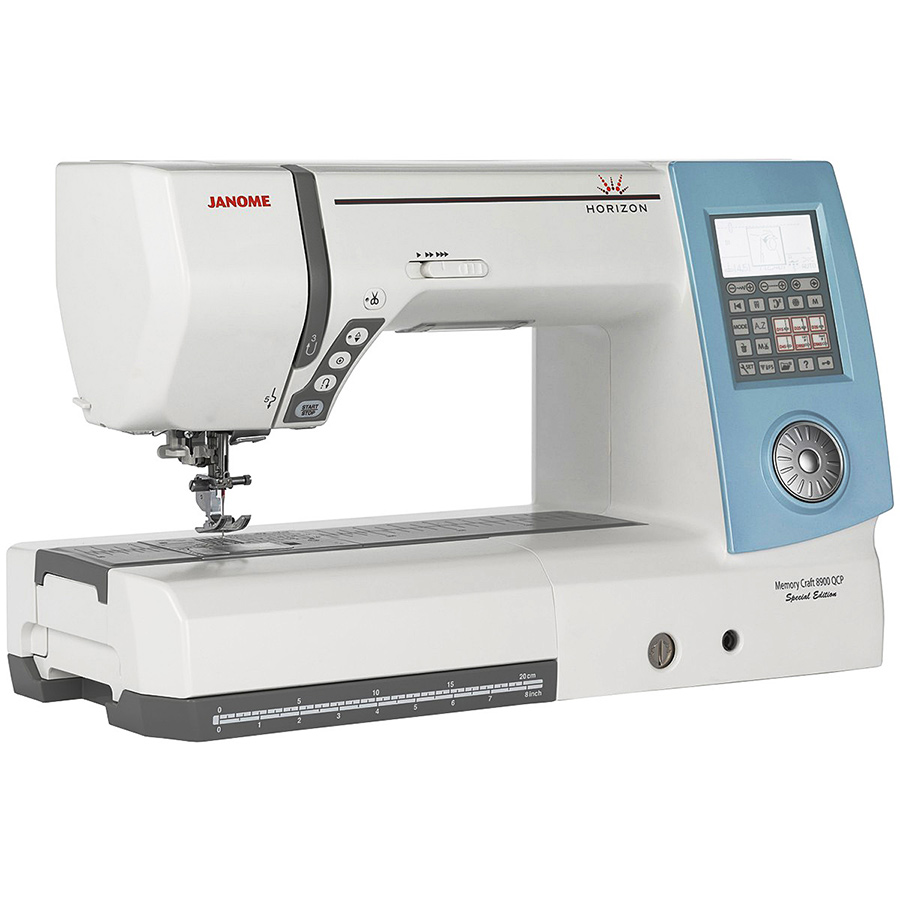 Janome Horizon Memory Craft 8900QCP Special Edition Sewing Machine with