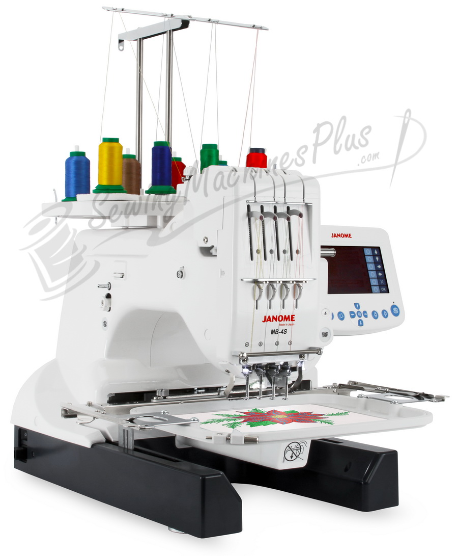 Janome MB4S FourNeedle Embroidery Machine