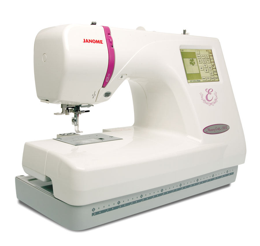Janome Memory Craft 350E Embroidery Machine w/ FREE BONUS