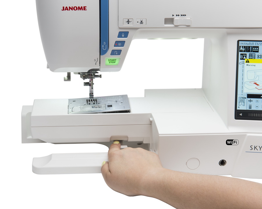 Janome SKYLINE S9 Sewing and Embroidery Machine in One