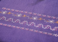 PFAFF Creative Sensation Stacking Stitches