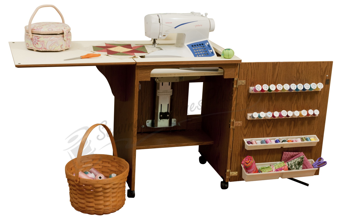 Arrow 98500 Compact Sewing oak finish eBay