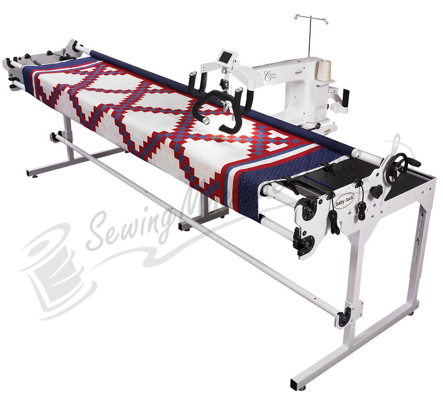 Baby Lock Crown Jewel 18 Inch Long Arm Quilter With NEW Pearl Frame