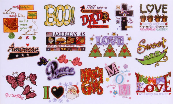 Baby lock embroidery design cd  applique all year Baby lock embroidery design cd  applique all year