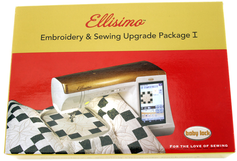 Baby Lock Ellisimo Sewing Machine & Embroidery Package with 3 Upgrades