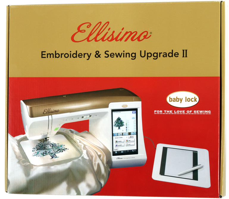 Baby Lock Ellisimo Sewing Machine & Embroidery Package with 3 Upgrades