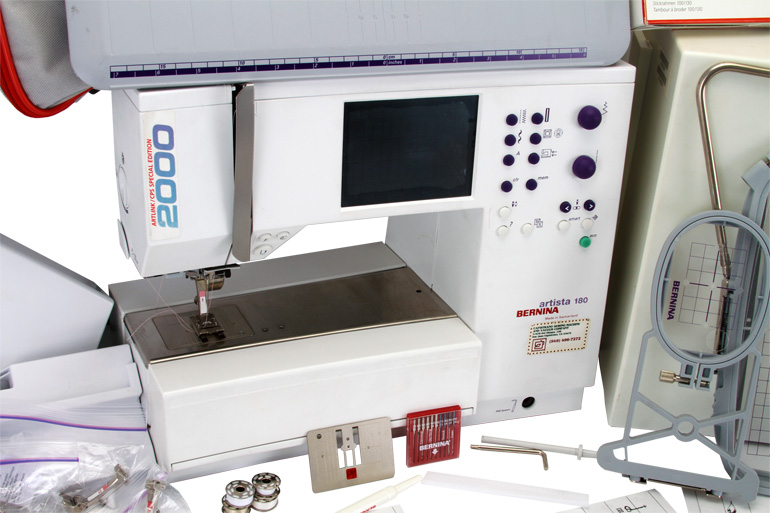 Bernina Artista 180 Computerized Sewing Amp Embroidery Machine EXTRAS