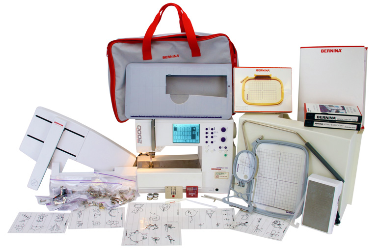 Bernina Artista 180 Computerized Sewing Amp Embroidery Machine EXTRAS