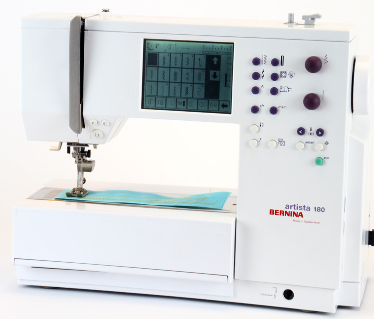 Bernina Artista 180 Sewing Machine Embroidery Unit Package EXTRAS