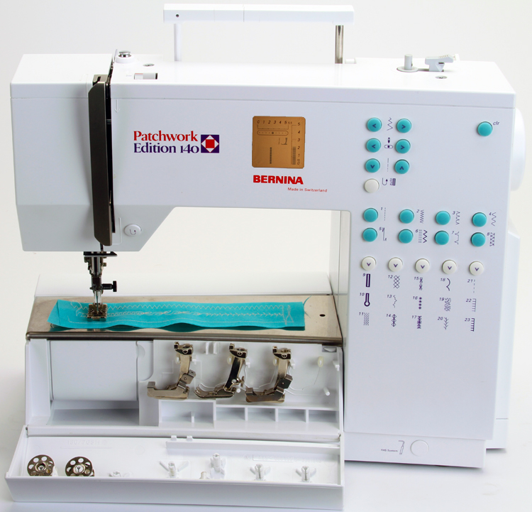 Bernina Patchwork Edition 140 Computerized Sewing Machine + Accessories