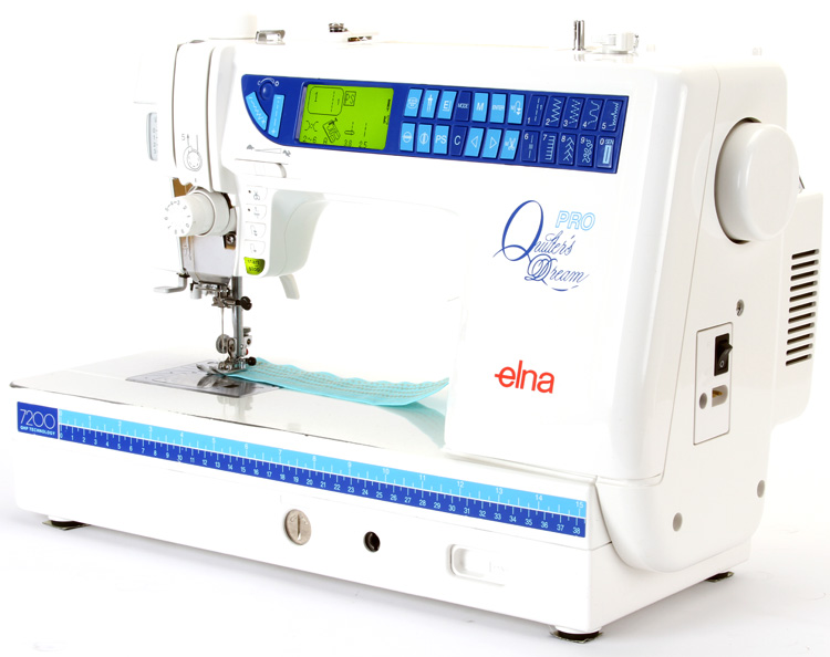ELNA Quilters Dream Pro 7200 Sewing Machine | eBay