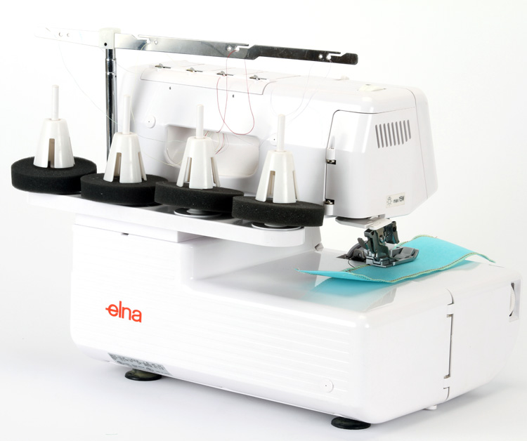 Elna AutoTension 744 Swiss Overlock Serger Excellent Condition! eBay