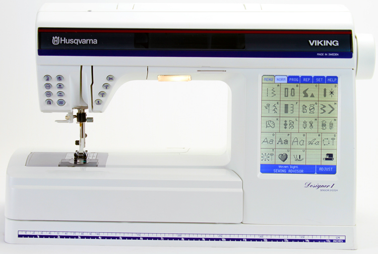 Husqvarna Viking Designer I Sewing Machine & Embroidery Unit + tons of