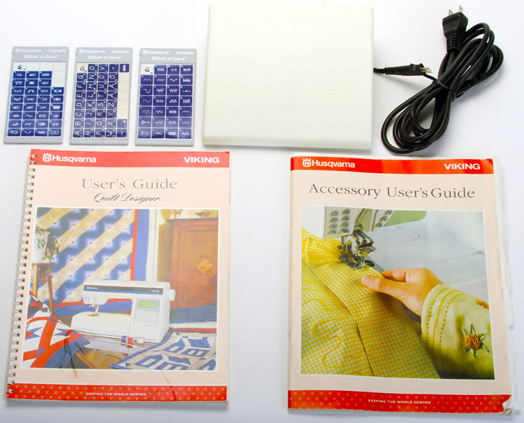 Husqvarna Viking Quilt Designer (Type 600) Sewing Machine & lots of