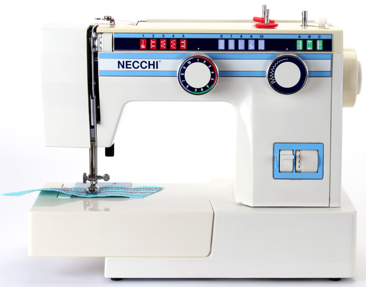 Necchi 3537 Free Arm Mechanical Industrial Sewing Machine Vintage
