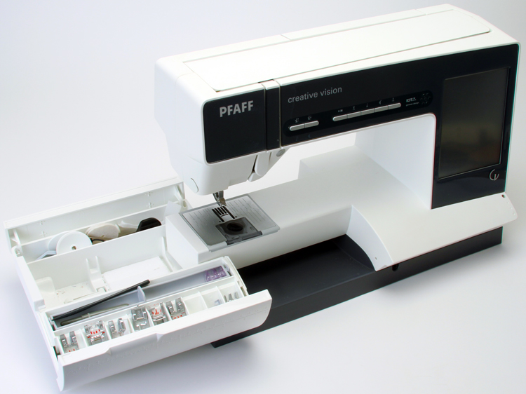 Pfaff Creative Vision 5 5 Sewing Machine Amp Embroidery Unit Package