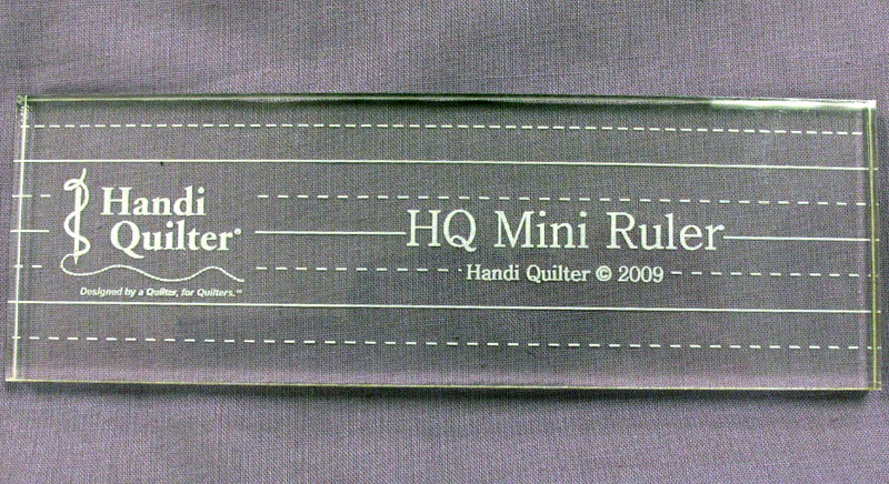 Get introduced to this product Handi Quilter Mini Ruler
