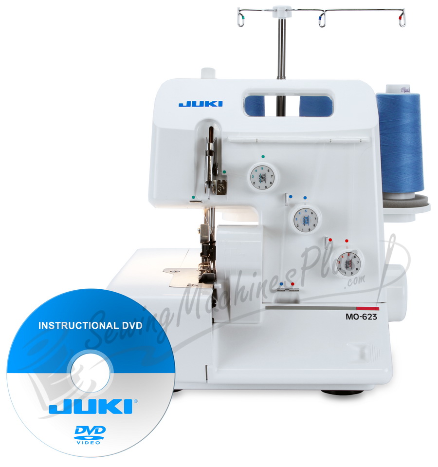 Juki Line MO623 1Needle, 2/3 Thread Serger w/ Instructional DVD