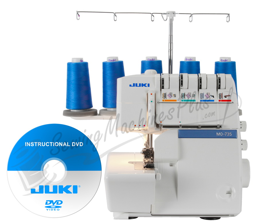 Juki MO735 2Needle, 2/3/4/5 Thread Serger Overlock Machine