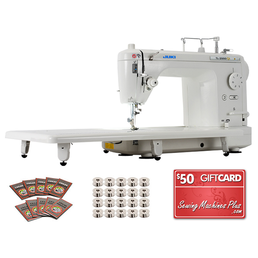 Juki TL2000Qi 9” LongArm Quilting w/FREE Bonus & 50 Gift Certificate