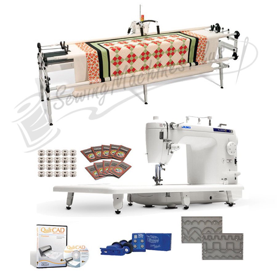 Juki TL2010Q 9" Longarm/GQ Table/SureStitch/QuiltCAD Software eBay