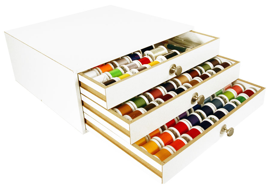 Special Madeira Aerofil Thread Treasure Chest 194 Spools & accessories