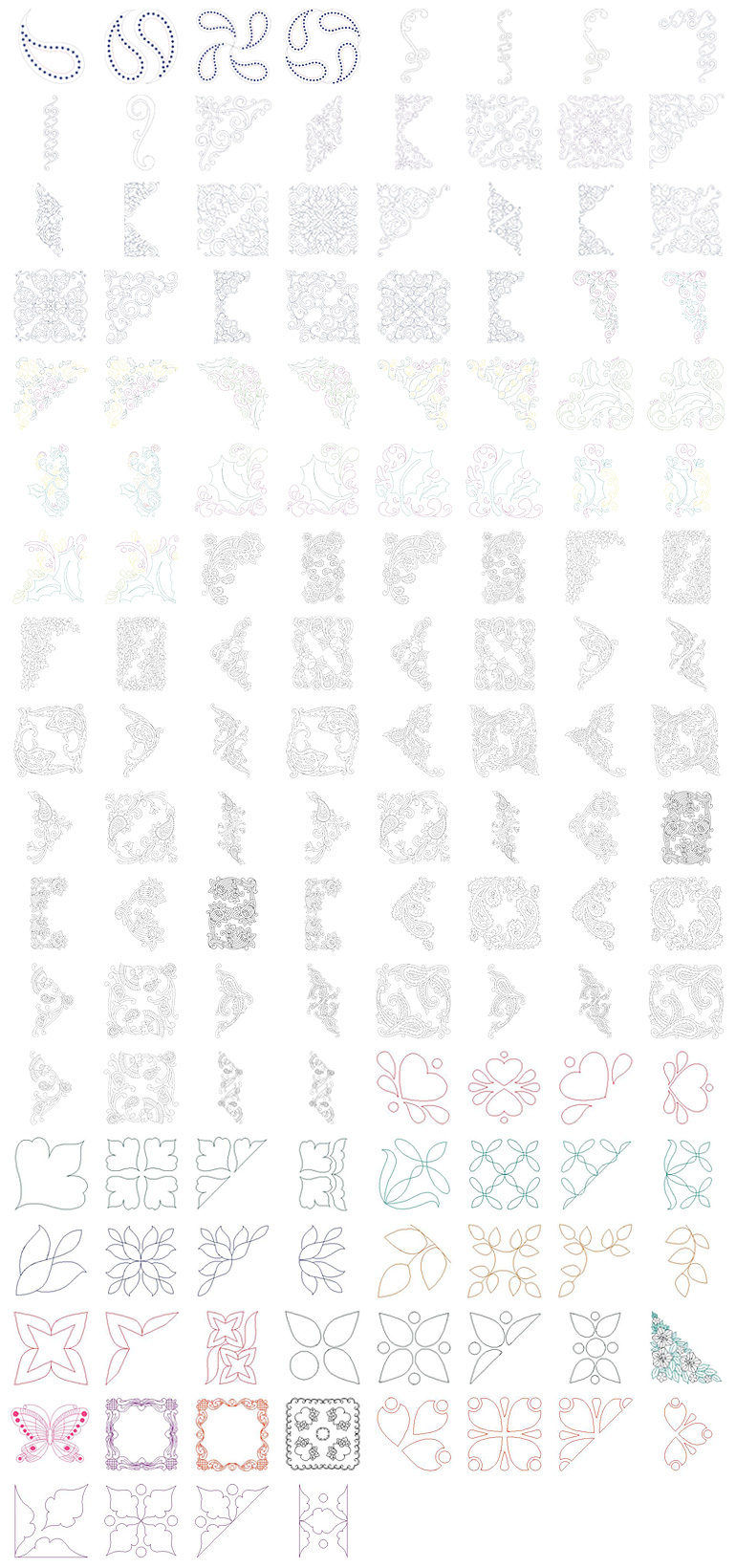 Quilting Embroidery Designs