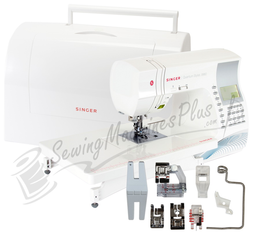 Singer Quantum Stylist 9960 Quilter Sewing Machine w/ FREE Hard Case