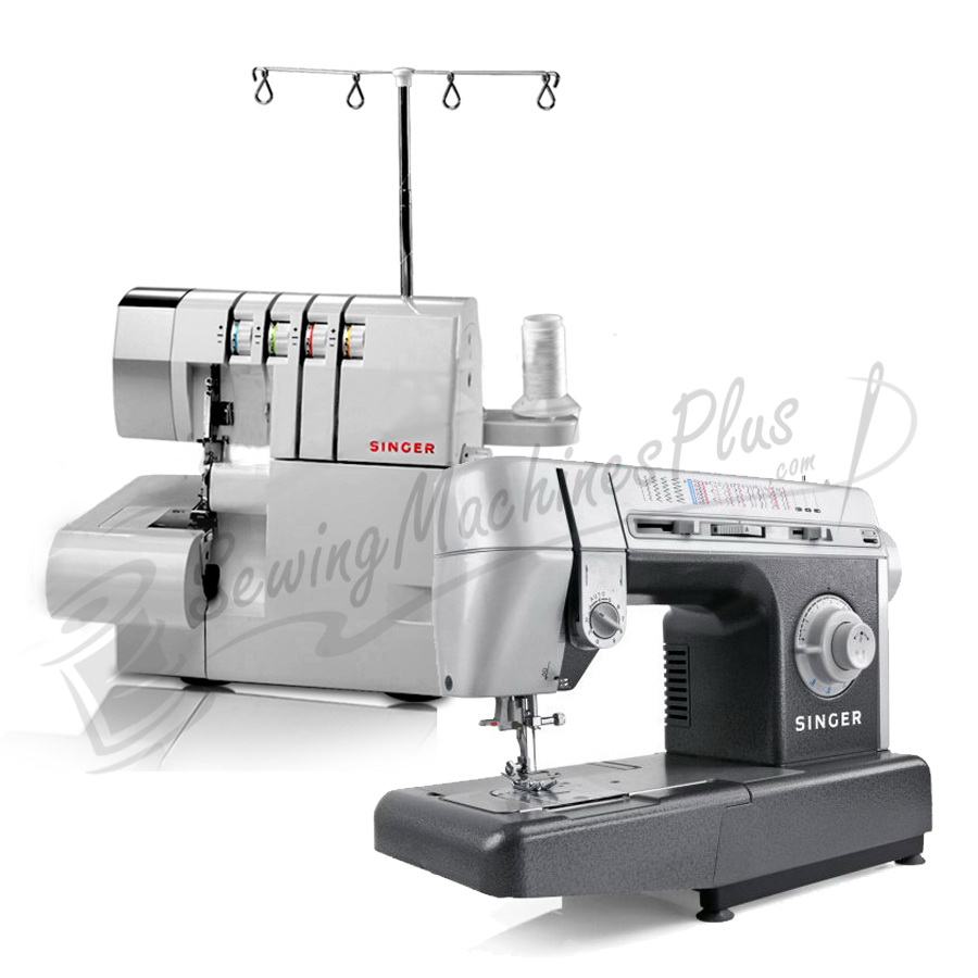 Singer CG590 Machine & 14SH654 Serger Commercial Grade Combo