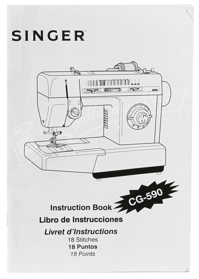 Singer CG590 Commercial Grade Sewing Machine with Accessory Kit, 11