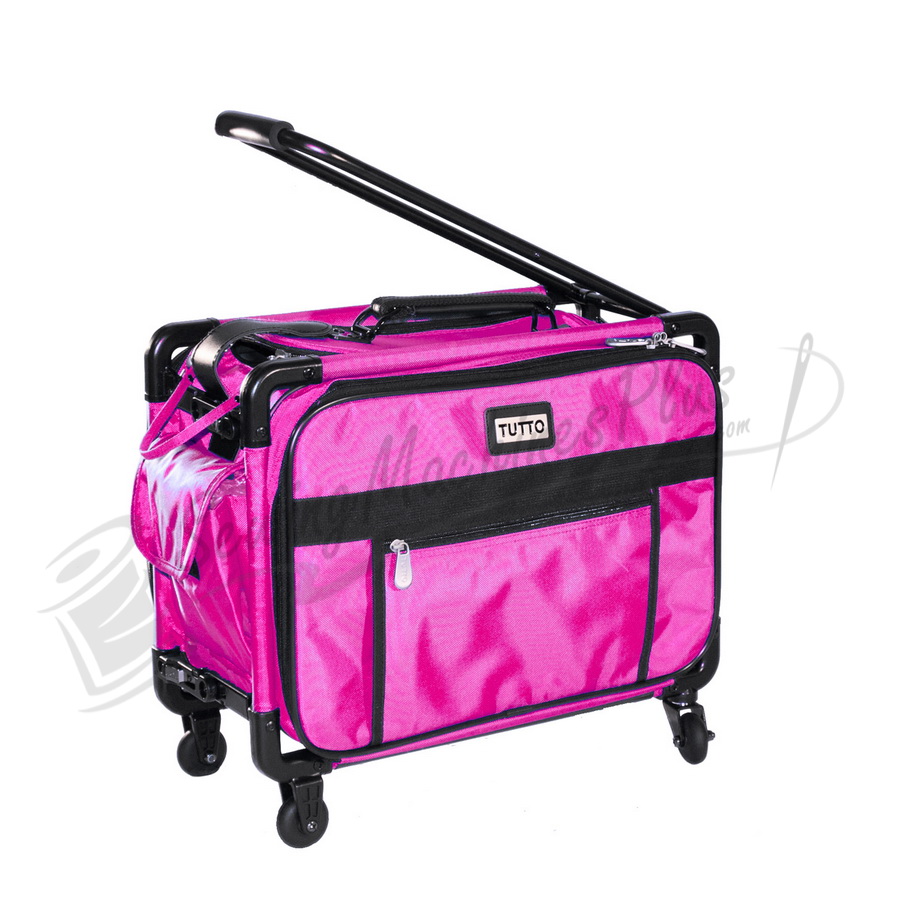 17&quot; Tutto Small Carry-On Luggage on Wheels - PINK