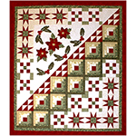 Two-block quilt pattern; 'Holiday Beauty' BTBQ109