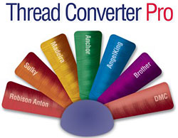 Machine Embroidery Thread Conversion Chart