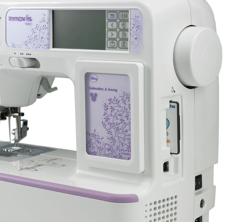 Brother Innovis 950D Sewing & Embroidery Machine connectivity
