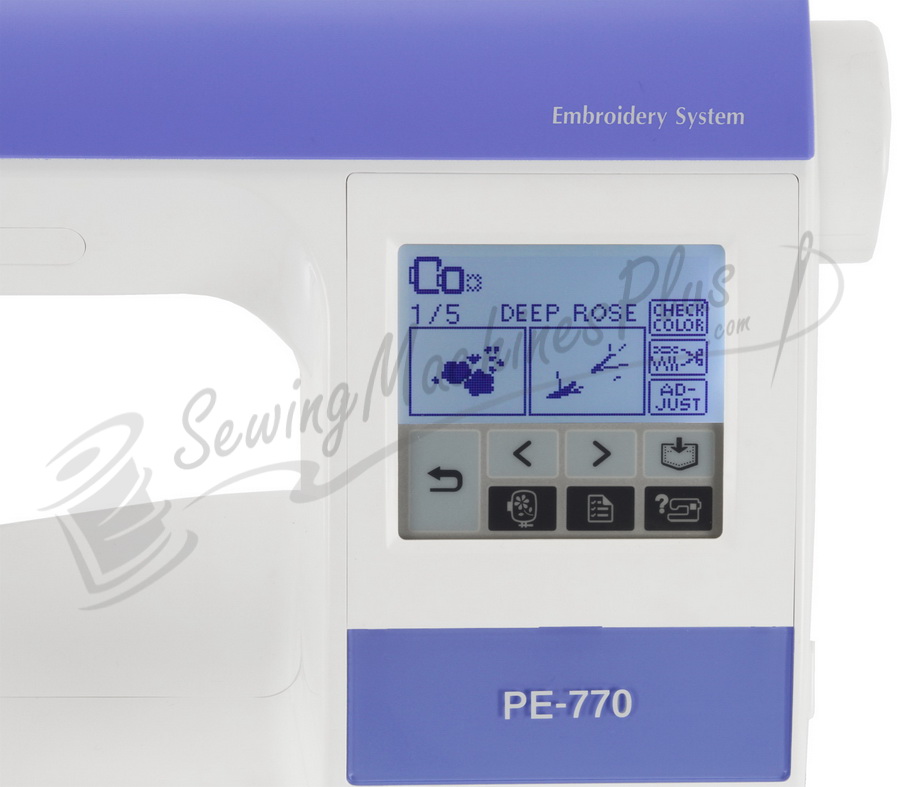Brother PE770 Embroidery Machine With USB Port Factory Serviced