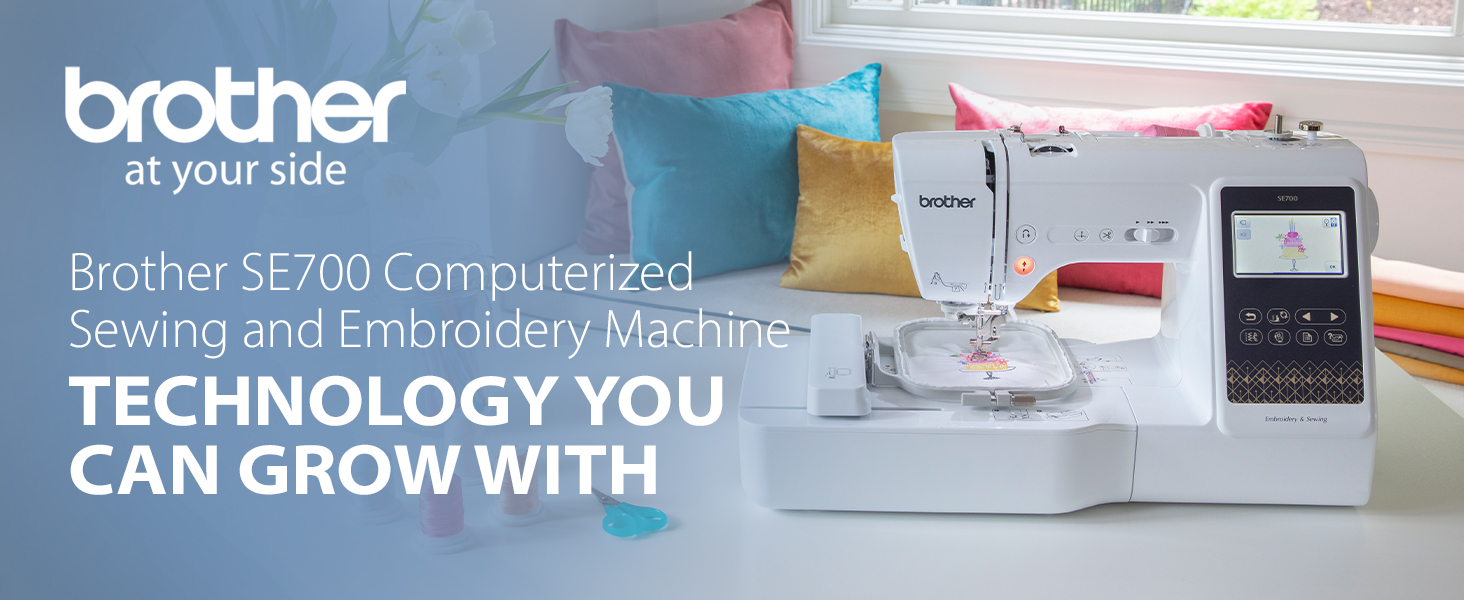 Brother SE700 Review: Best Sewing and Embroidery Machine in