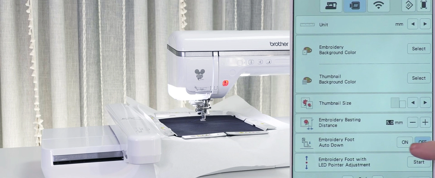 Brother Stellaire Innov-is XJ2 Embroidery and Sewing Machine