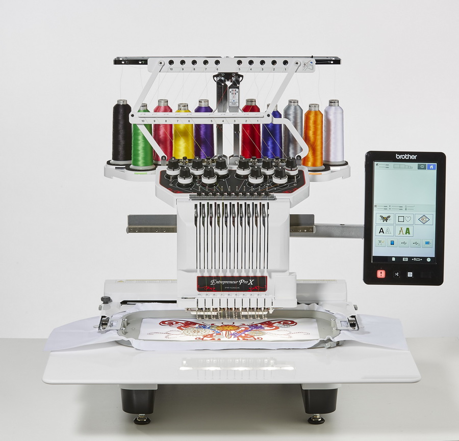 62+ Brother 10 Needle Embroidery Machine Pr1050X Entrepreneur Pro And ...